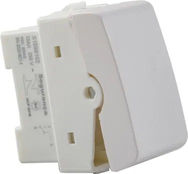 M&amp;#xF3;dulo Interruptor Paralelo Branco 10a Decor