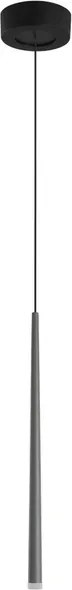 Pendente Led Alumínio 2w 3000k Chuvisco - CINZA