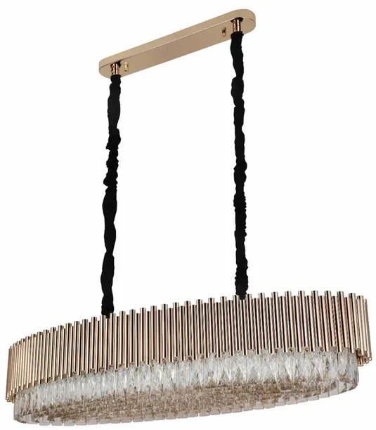 Pendente Cristal Metal Ouro Frances Notre-Dame