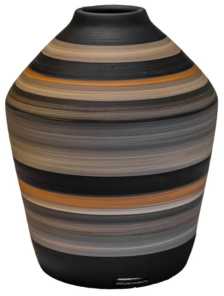 Vaso Reto Decorativo em Cerâmica - Encontro das Águas Fosco Kleiner