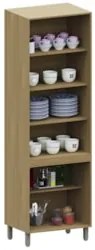 Paneleiro de Cozinha 4 Portas 70cm Mirella Freijó/Cinammon L01 - Mpoze