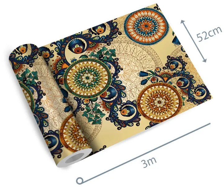 Papel de Parede Geométrico Mandala