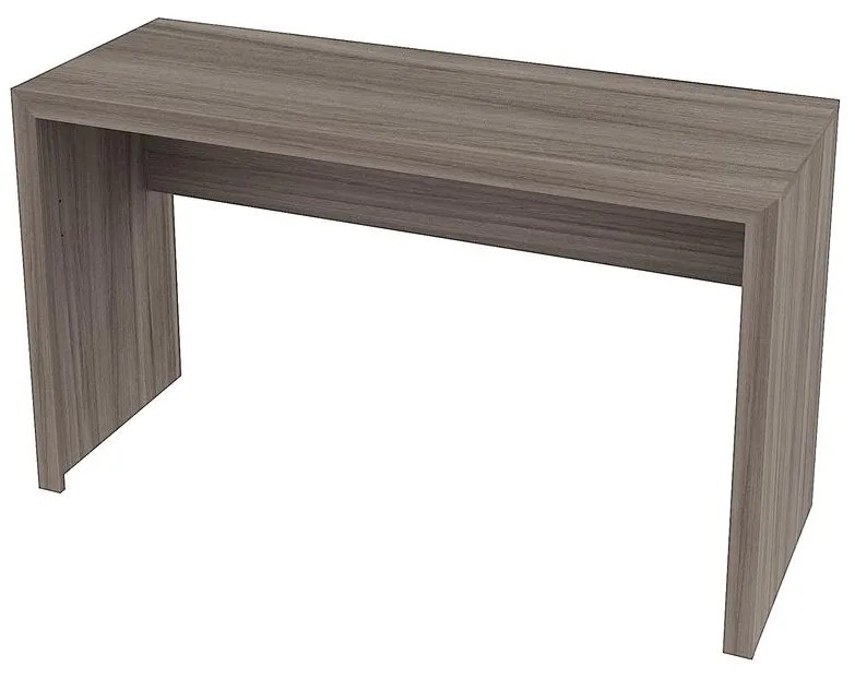 Mesa 127x46cm Escrivaninha Escritório Home Office Carvalho