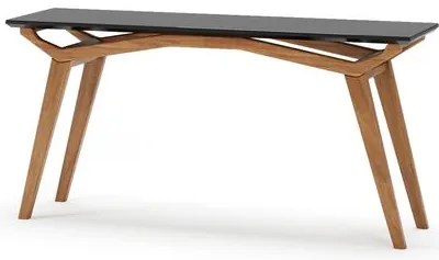 Aparador Olegario Cor Champagne Com Vidro Preto 160cm - 76727 Sun House