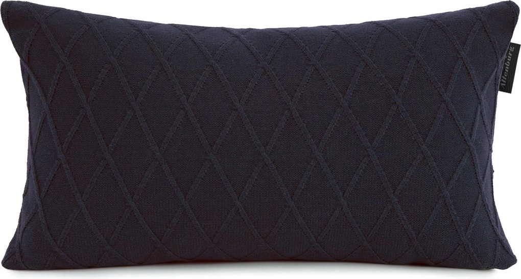 Almofada de Tricô Altenburg Amara 30x50 - Azul Náutica  Azul Náutica