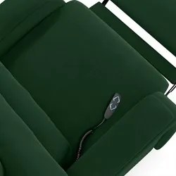 Poltrona do Papai Reclinável Kalie Elevação Lift Elétrico FH9 Veludo V