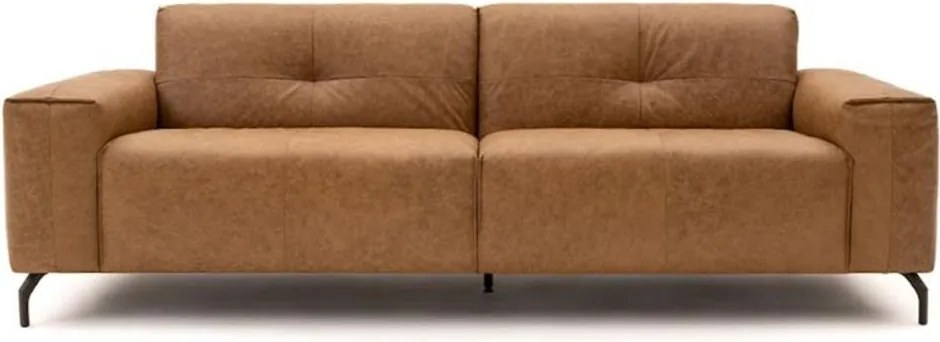Sofá Santorini Couro La Paz Camel
