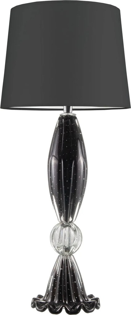 Abajur Murano Nilo G - Preto Ágata  Preto Ágata