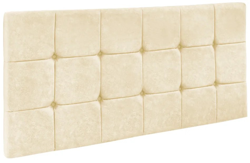 Cabeceira Solteiro Cama Box 90cm Painel Sleep Suede Bege M11 - D'Rossi