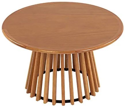 Mesa Centro Dover Redonda Verniz Avela - 72726 Sun House