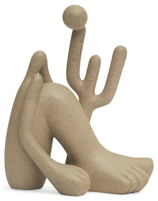 Escultura Abaporu em Polirresina Areia - P