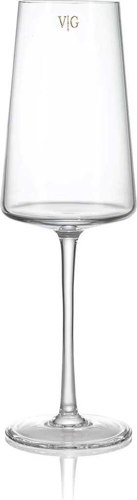 Taça de Cristal Amaitê P/ Espumante 350ml Incolor