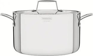 Caçarola Funda Tramontina Grano em Aço Inox 20cm 3,8L Indução