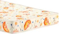 Colchão Berço Infantil 60x130x10cm com Espuma D18 Sonhar U01 - Mpozena