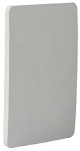 Placa Cega Termoplastico Branco 4x2