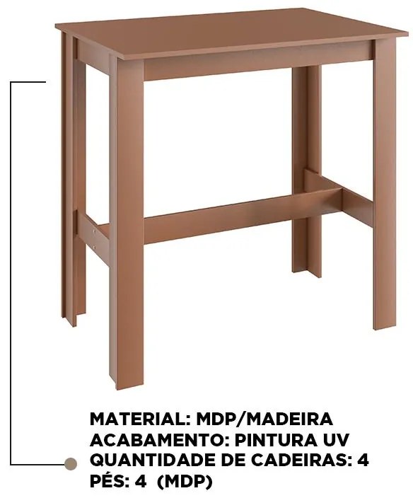 Mesa Bancada De Jantar Cozinha Multiuso - Ceramic