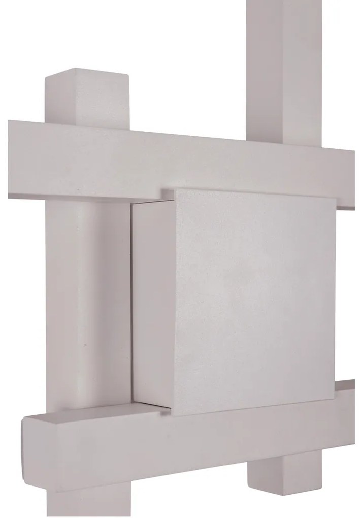 Plafon Lara 53X53Cm Led 32,8W Bivolt | Usina 19275/53 (FN-F - Fendi Fosco, 3000k)