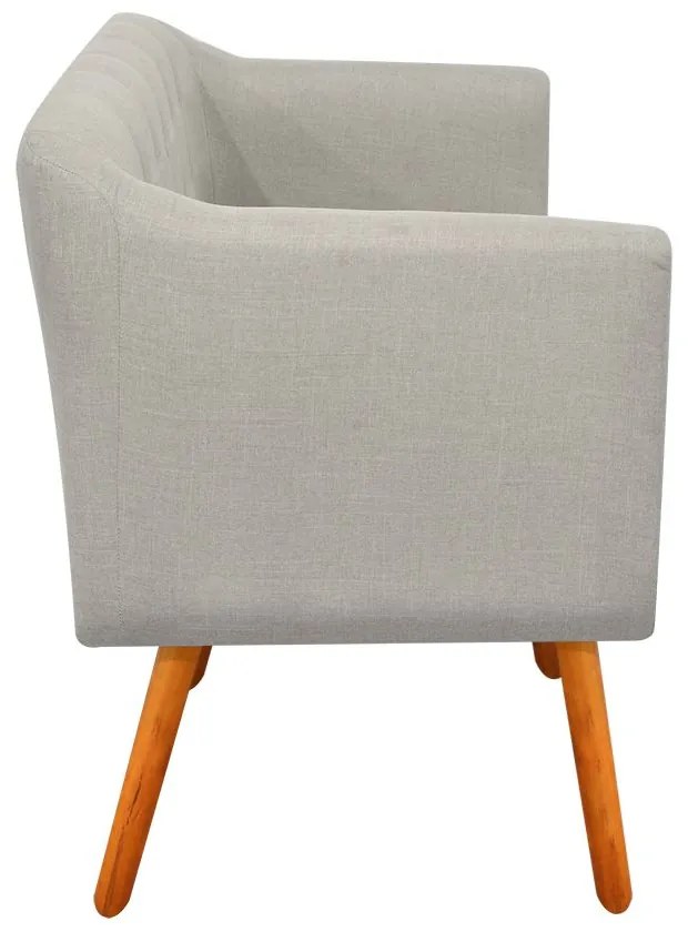 KIT 02 POLTRONAS JULIA LINHO FINO BEGE A