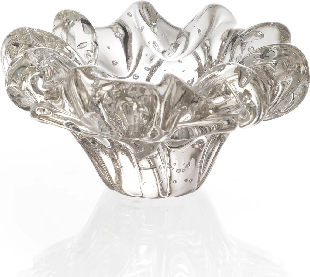 Centro de Mesa Murano Gandesh PP Cristal Transparente