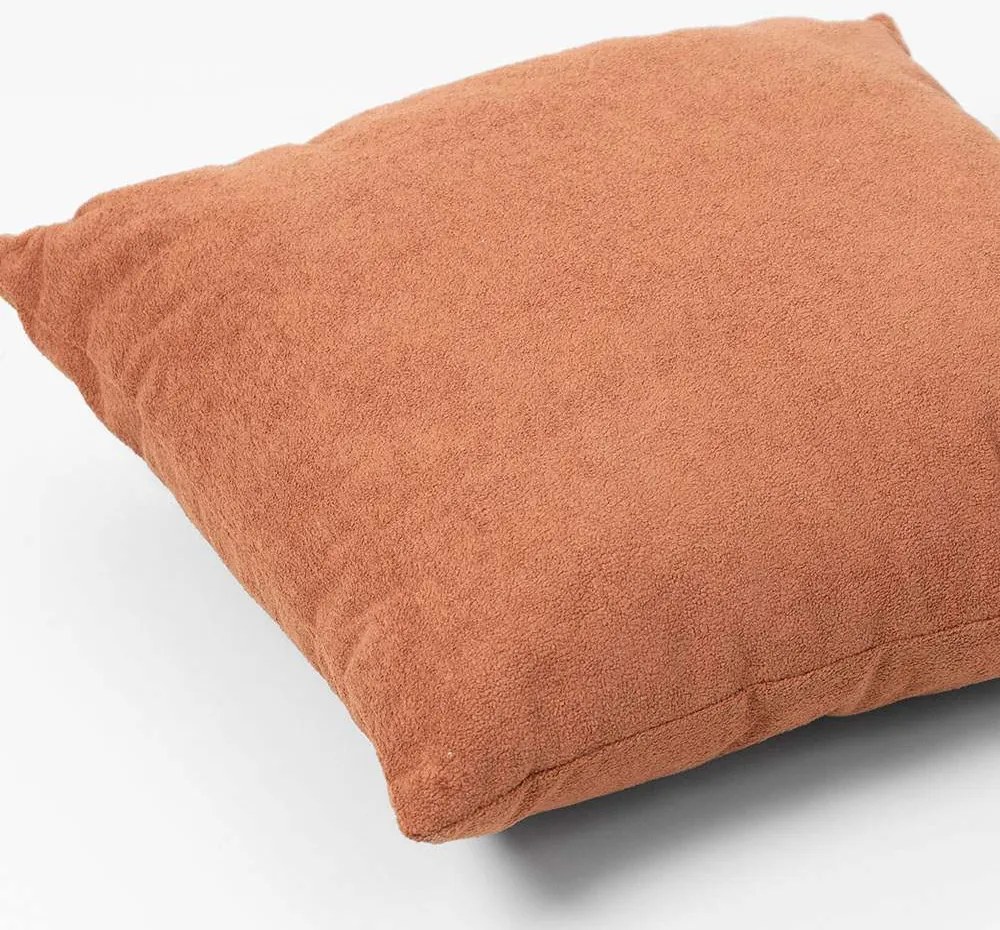 Almofada Soff Terracota Bouclê Versailles - 50x50cm