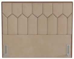 Cabeceira Cama Box Casal Queen 160cm Órion Z37 Veludo Bege - Mpozenato