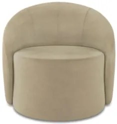 Sofá 4 Lugares 220cm Wendi e Poltrona Steve Suede Marrom Rt I01 - Mpo