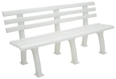 Banco Jardim Tramandai Branco 1500mm Tramontina 92400010