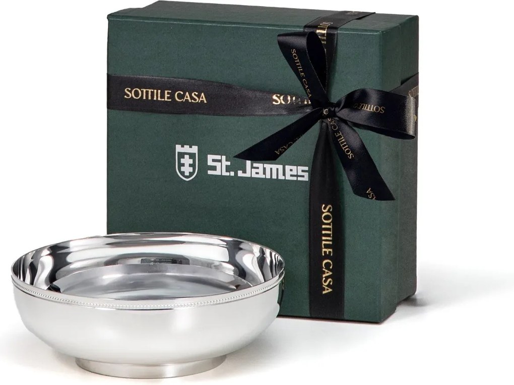 Bowl Grande Pérola St James - Prata  Prata