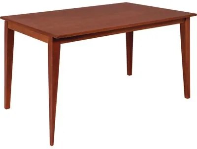 Mesa de Madeira Tramontina London Retangular 120 cm em Tauarí Amêndoa 6 Lugares