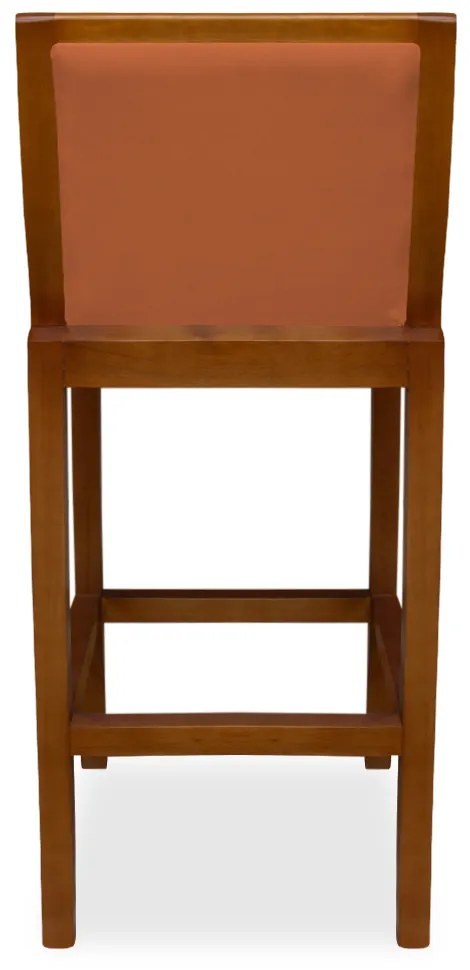 Banqueta Decorativa Josi Veludo Telha