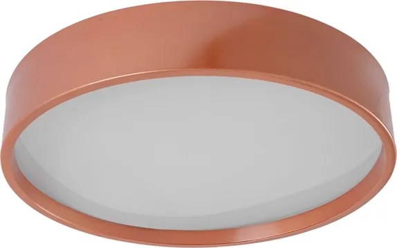 Plafon De Sobrepor Aluminio Redondo 54Cm Ravena - COBRE