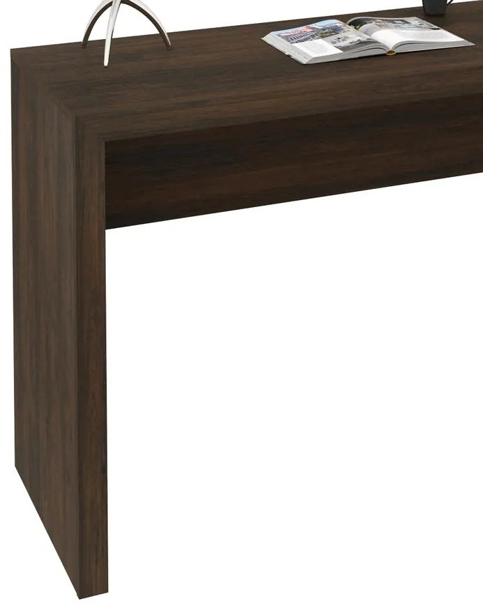 Mesa 127x46cm Escrivaninha Escritório Home Office Rústico
