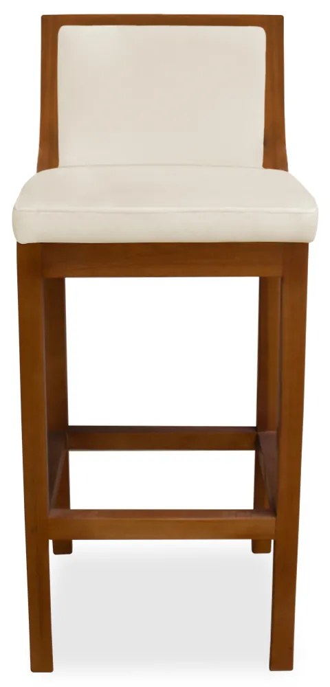 Banqueta Decorativa Josi Veludo Bege