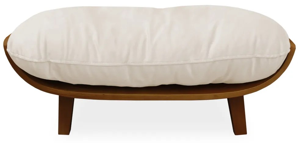 Cama Pet Costela para Cães e Gatos Almofadada Suede Bege