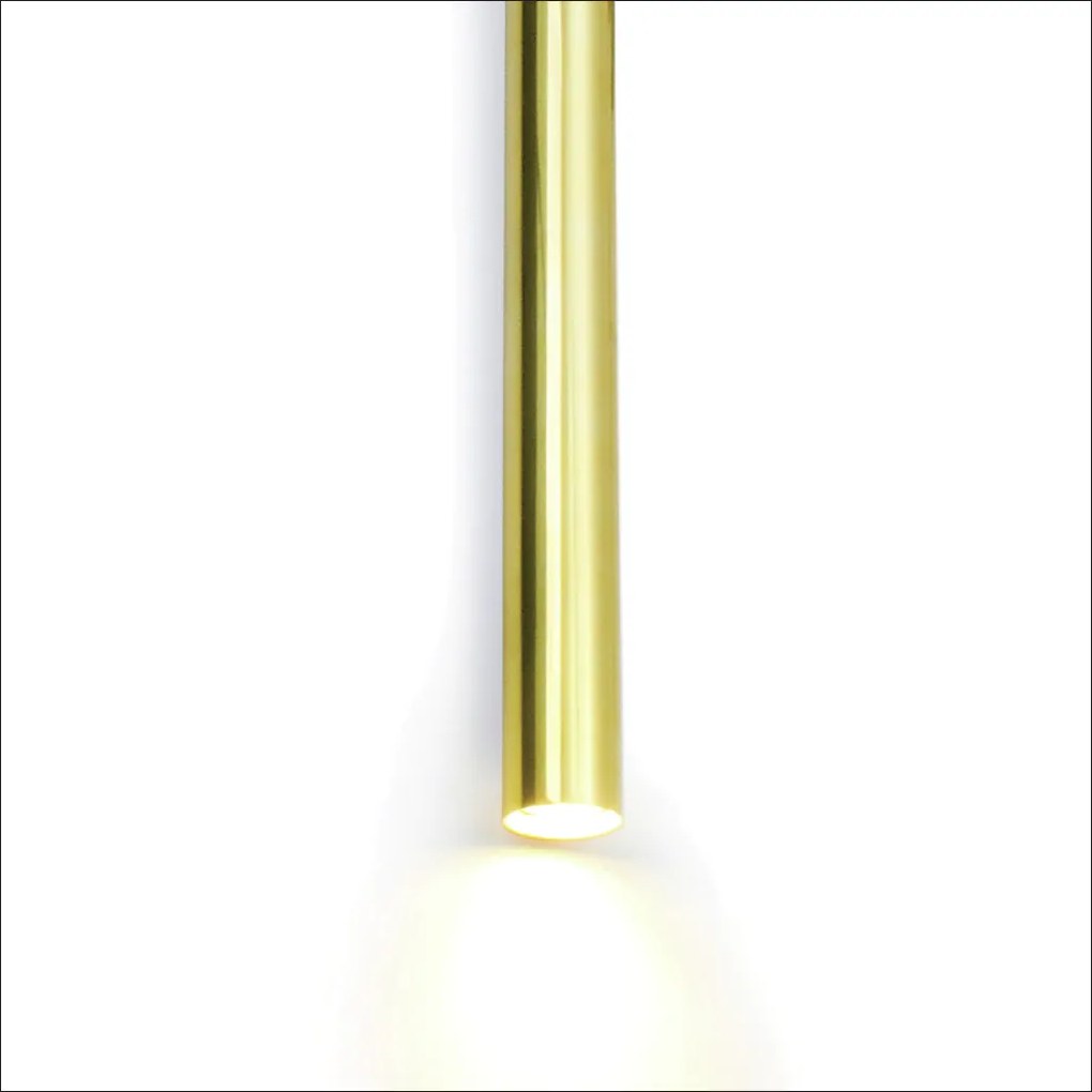 Arandela Linder Tubo Cilíndrico 04X4,5X100Cm 02Xmr11 Metal Alumínio -... (ONIX)