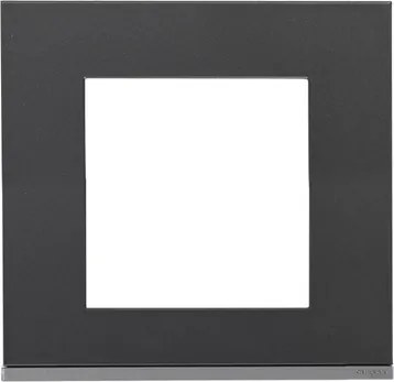 Placa 4x4 6 Postos Suporte Cinza Metal Orion Class