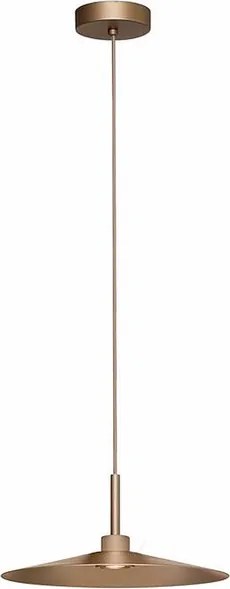 Pendente Led Alumínio 7w 2700k Ø40cm Plié - OLIVA