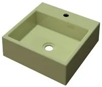 Cuba Pia De Apoio Para Banheiro Quadrada Q355W Verde Acqua C08 - Mpoze