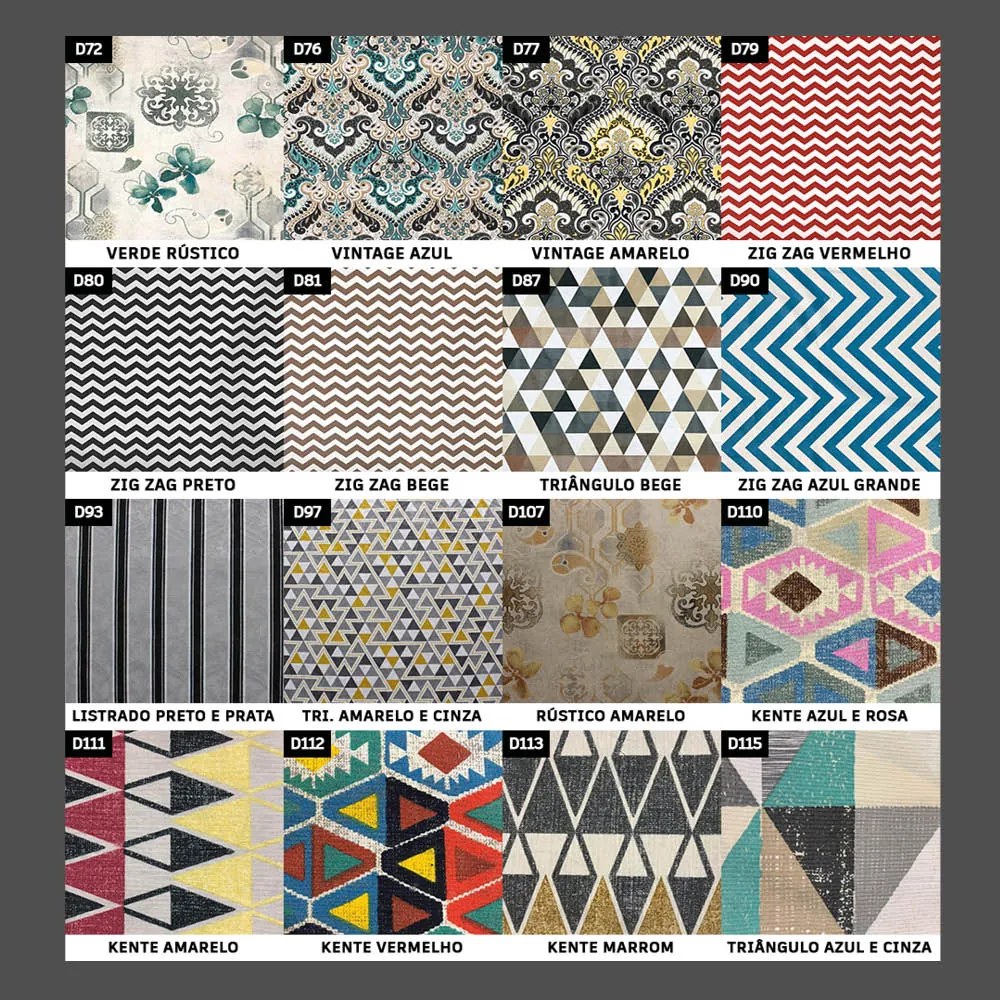 CATALOGO DE TECIDOS E CORES PARA POLTRON - Fora de linha
