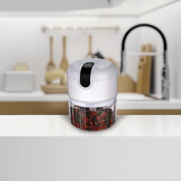 Mini Processador de Alimentos Eletrônico