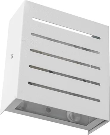 Arandela Aluminio Ip65 12X4,5Cm Lippe - BRANCO