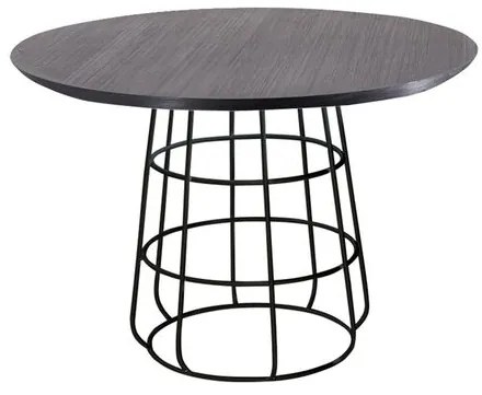 Mesa Jantar Orlando Preta 120cm - 41504 Sun House
