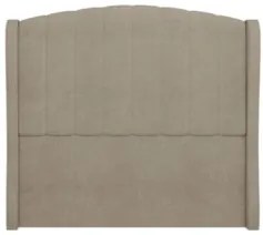 Cabeceira Casal Queen Cama Box 160cm Glenda Z04 Boucle Capuccino - Mpo