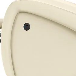 Poltrona do Papai Reclinável Kalie Power Touch USB FH9 PU Bege - Mpoze
