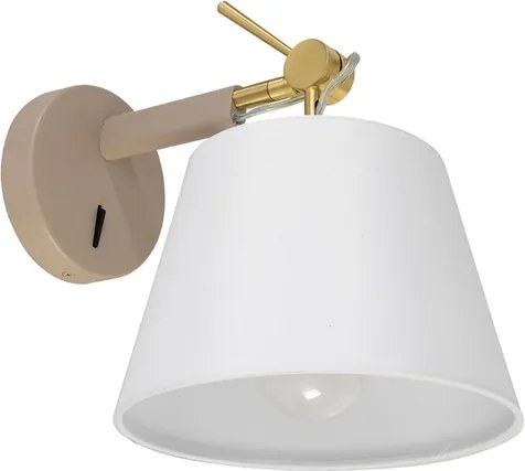 Arandela Metal Tecido Fendi 27Cmx20cm Drain