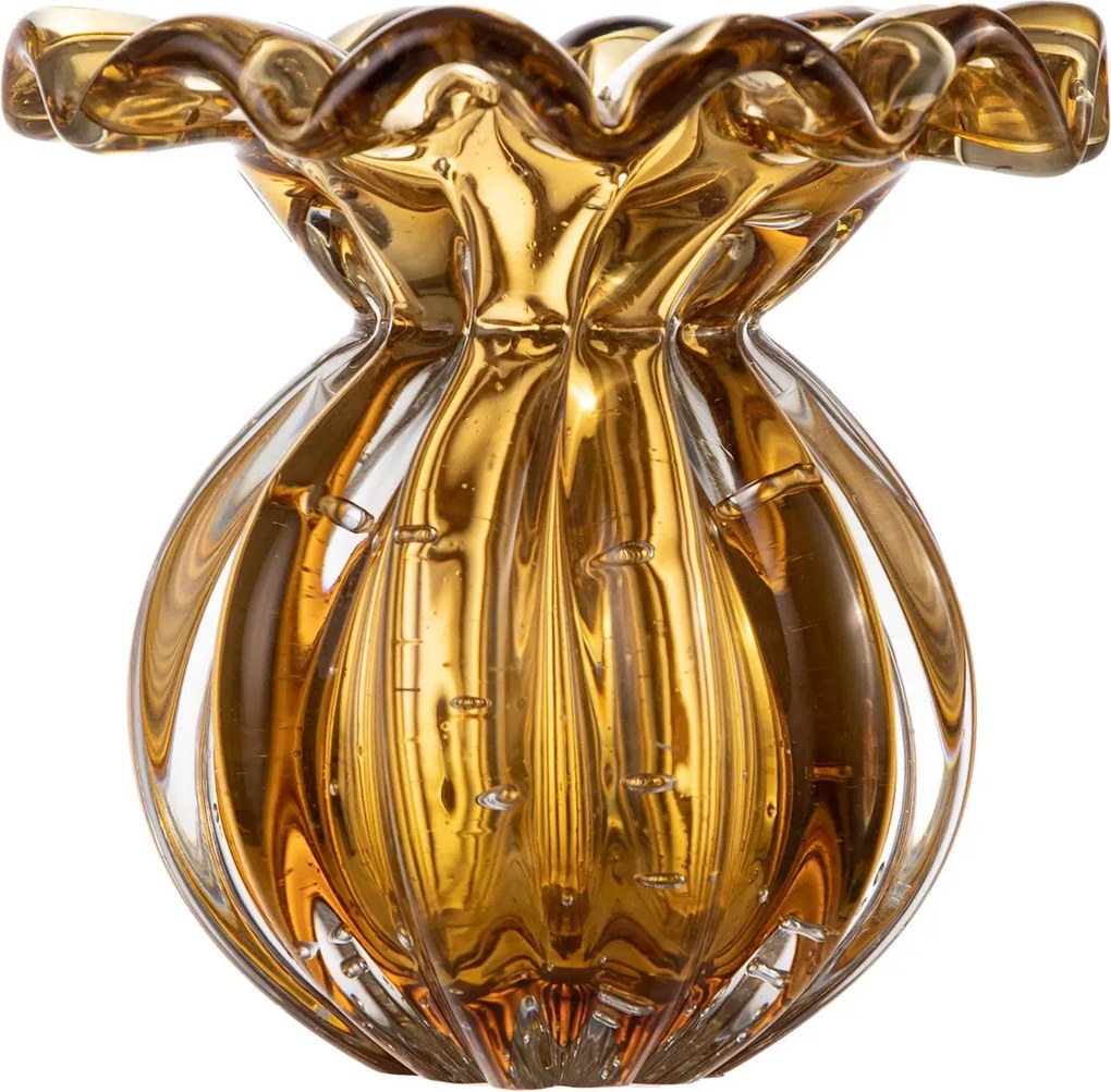 Vaso Murano Trouxinha Batllo P Ambar