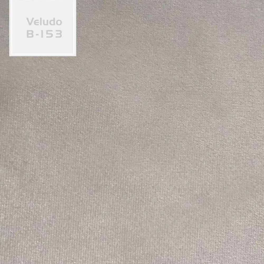 Sofá 4 Lugares Boomer 260cm Veludo Bege G15 - Gran Belo