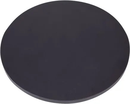 Tampo de Madeira Preto 60 CM Redondo - 25091 Sun House