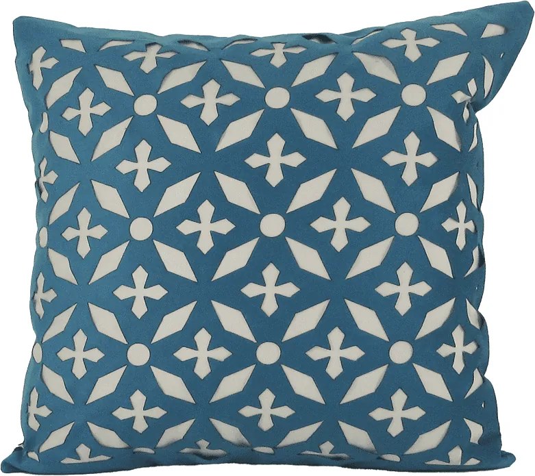 Capa Almofada Provence Star Pavão 50x50cm