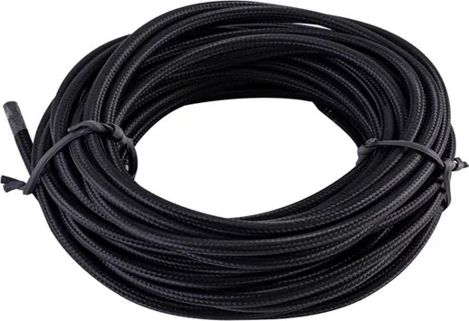 Kit Fio Tecido Aluminio 10 Deslocadores 10M - PRETO